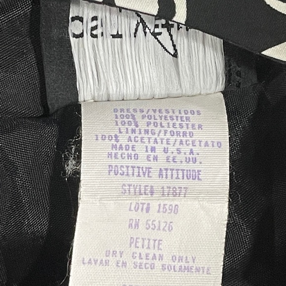 *Positive Attitude Women's Petite A-Line Dress Size14 - Picture 11 of 12